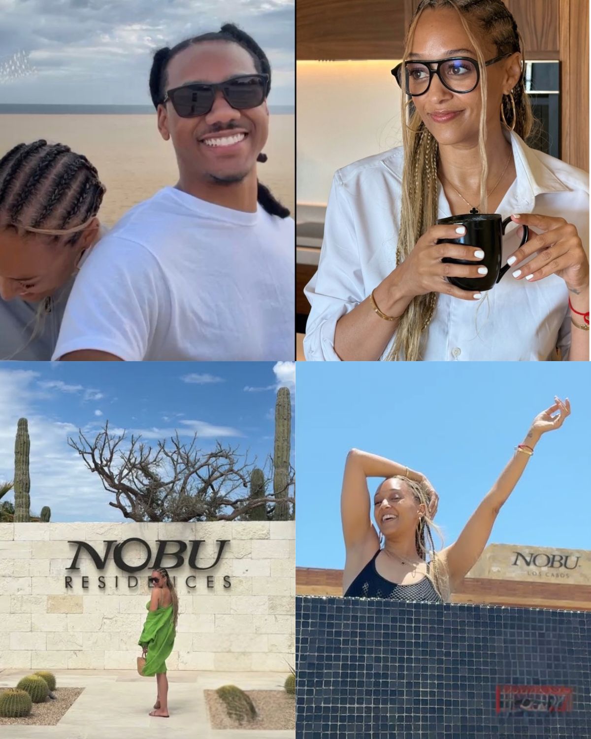 Tia Mowry’s Romantic Getaway in Cabo: Love in Paradise with New Flame Javon’e Armada!