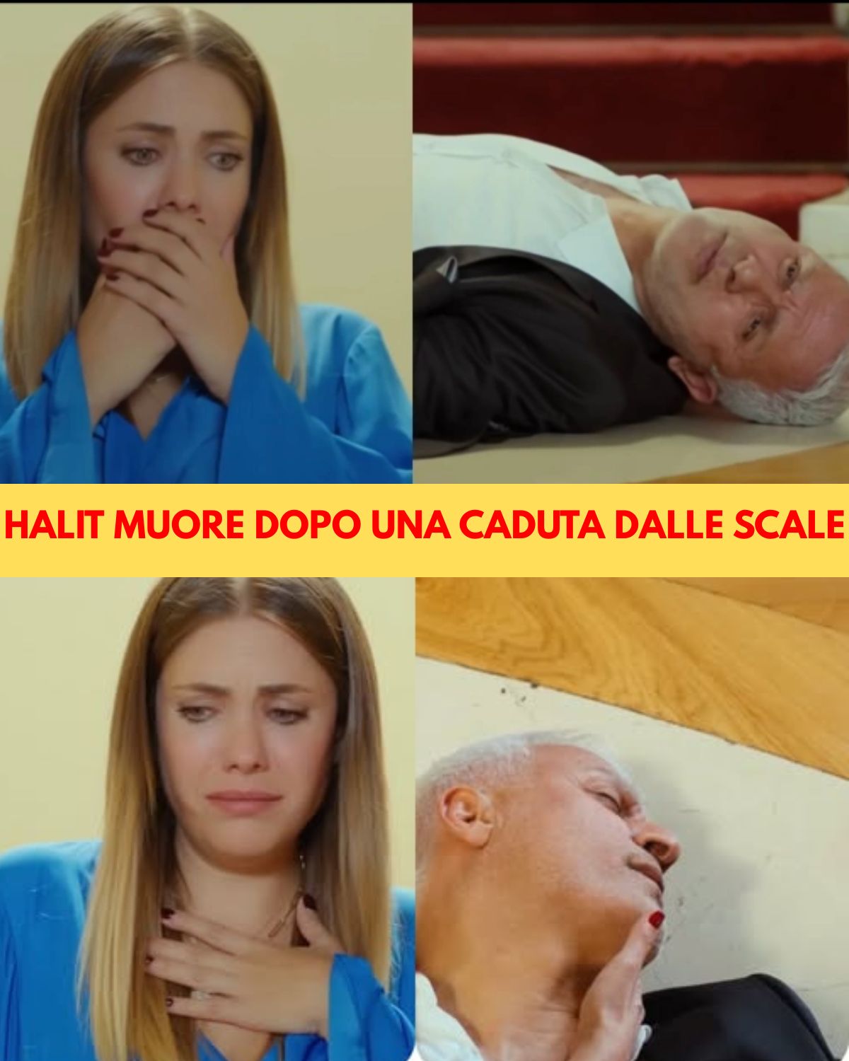 Halit muore dopo una caduta dalle scale: dramma totale nella famiglia Argun