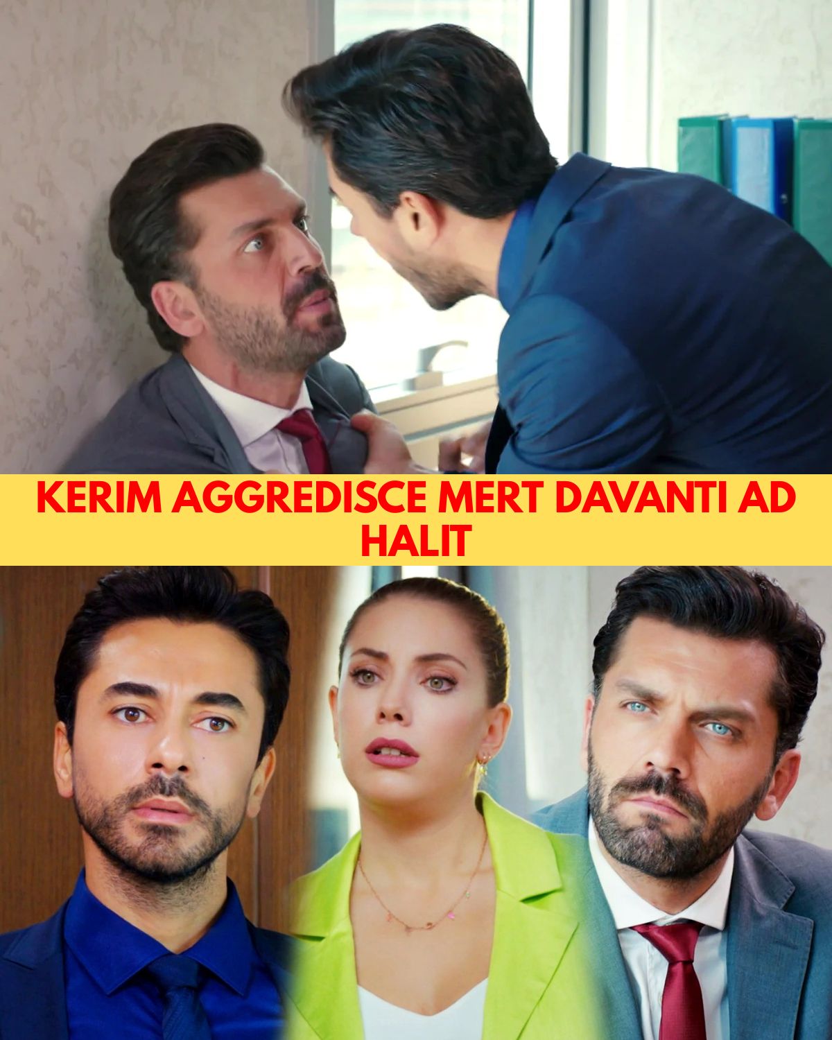 Kerim aggredisce Mert davanti a Halit: esplode il caos nella villa Argun