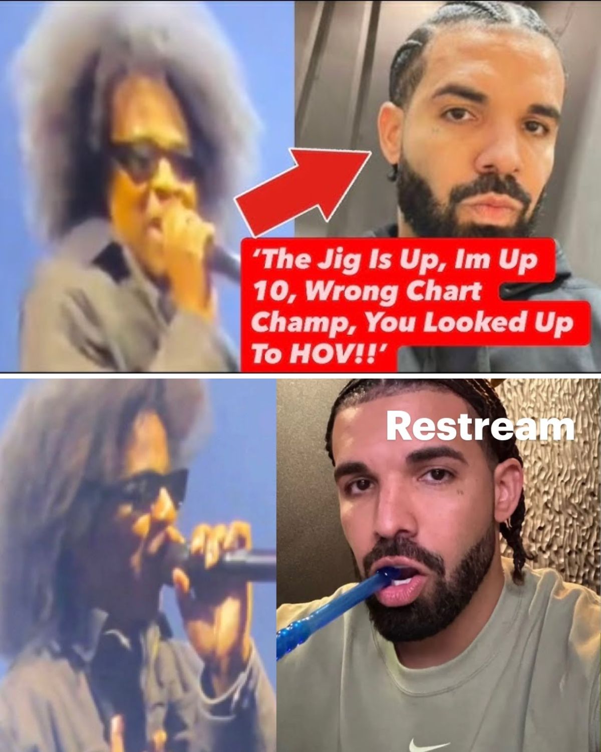 Jay Z DISSES DRAKE & RESPONDS To ICEMAN ‘The Jig is Up’ Diss At Roots Picnic