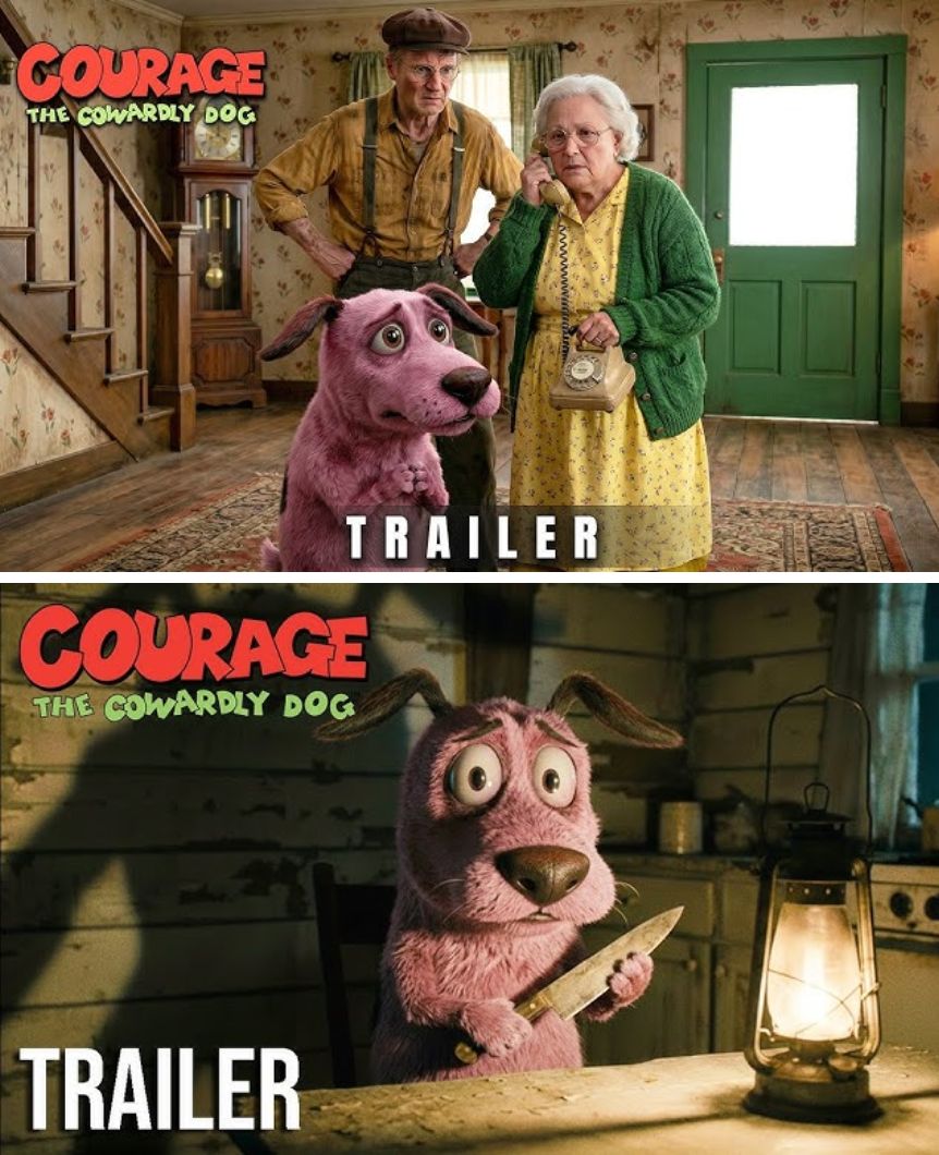 Courage The Cowardly Dog (2027) | Jollaine Moore, Liam Neeson & Mads Mikkelsen – Concept Trailer