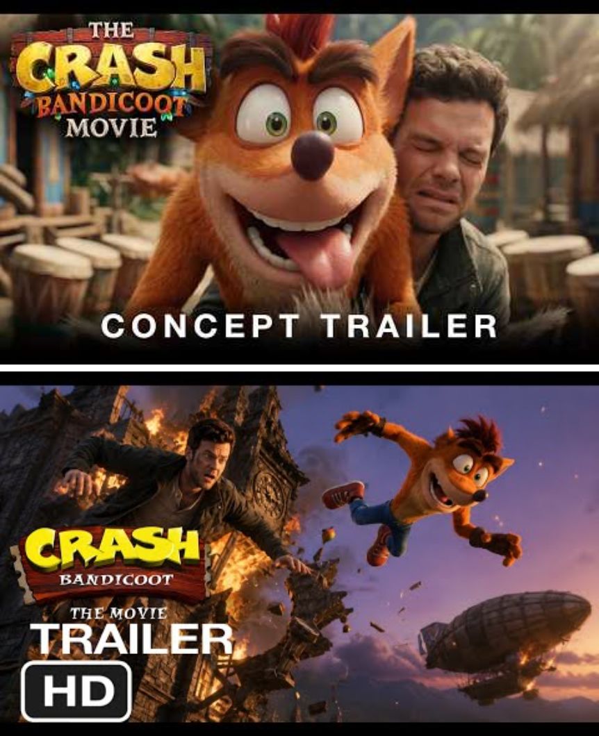 The CRASH BANDICOOT Movie (2027) | LIVE ACTION TRAILER CONCEPT| (Video Game Movie Fan Film)
