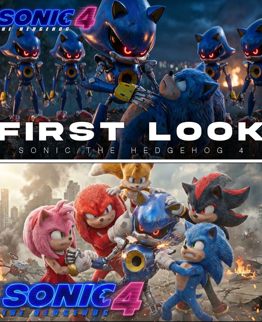 SONIC THE HEDGEHOG 4 (2027) | FIRST LOOK | Metal Sonic Reveal, Movie Officially Wraps and More!