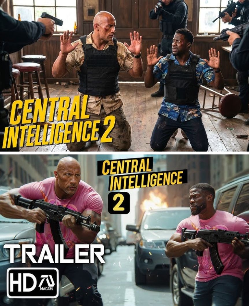 CENTRAL INTELLIGENCE 2 (2026) Kevin Hart & Dwayne Johnson