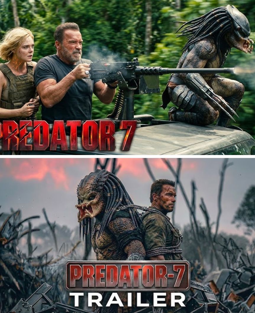 PREDATOR 7 (2026) Arnold Schwarzenegger & Elle Fanning