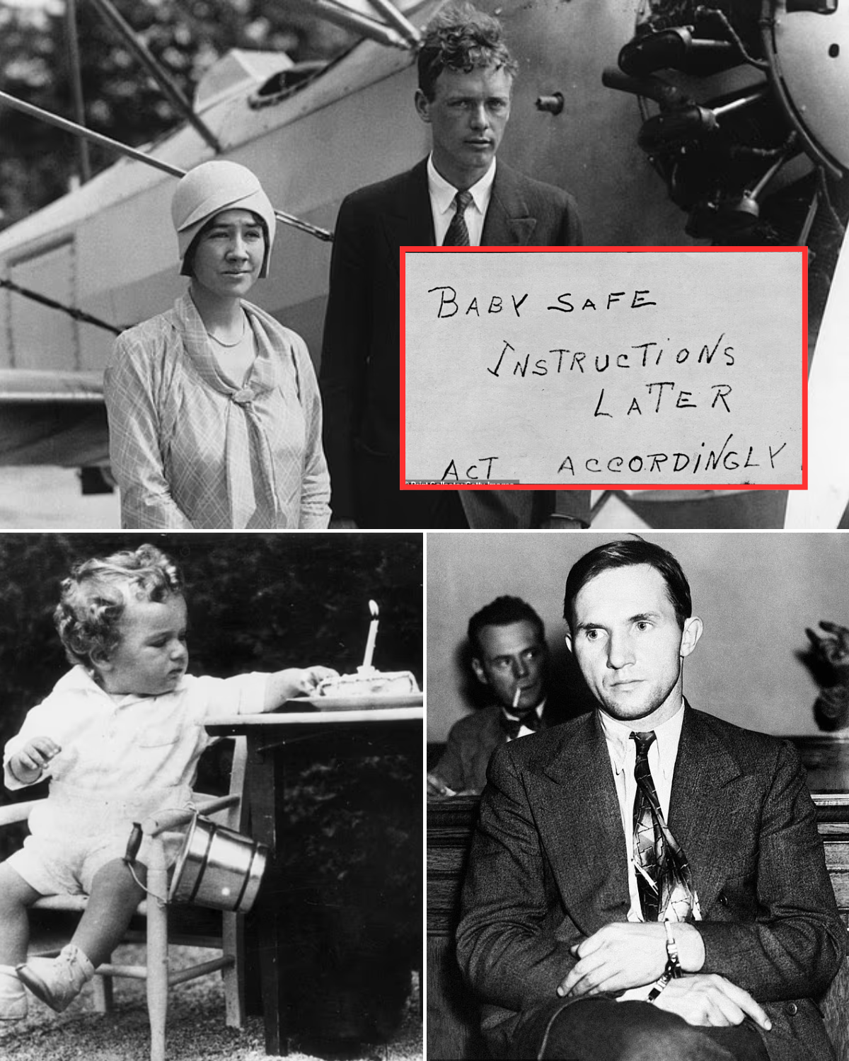 Chilling New Question in the “Crime of the Century”: Was Charles Lindbergh Truly Cleared in His Son’s Death as DNA From a 94-Year-Old Ransom Note Could Turn the Case Upside Down?