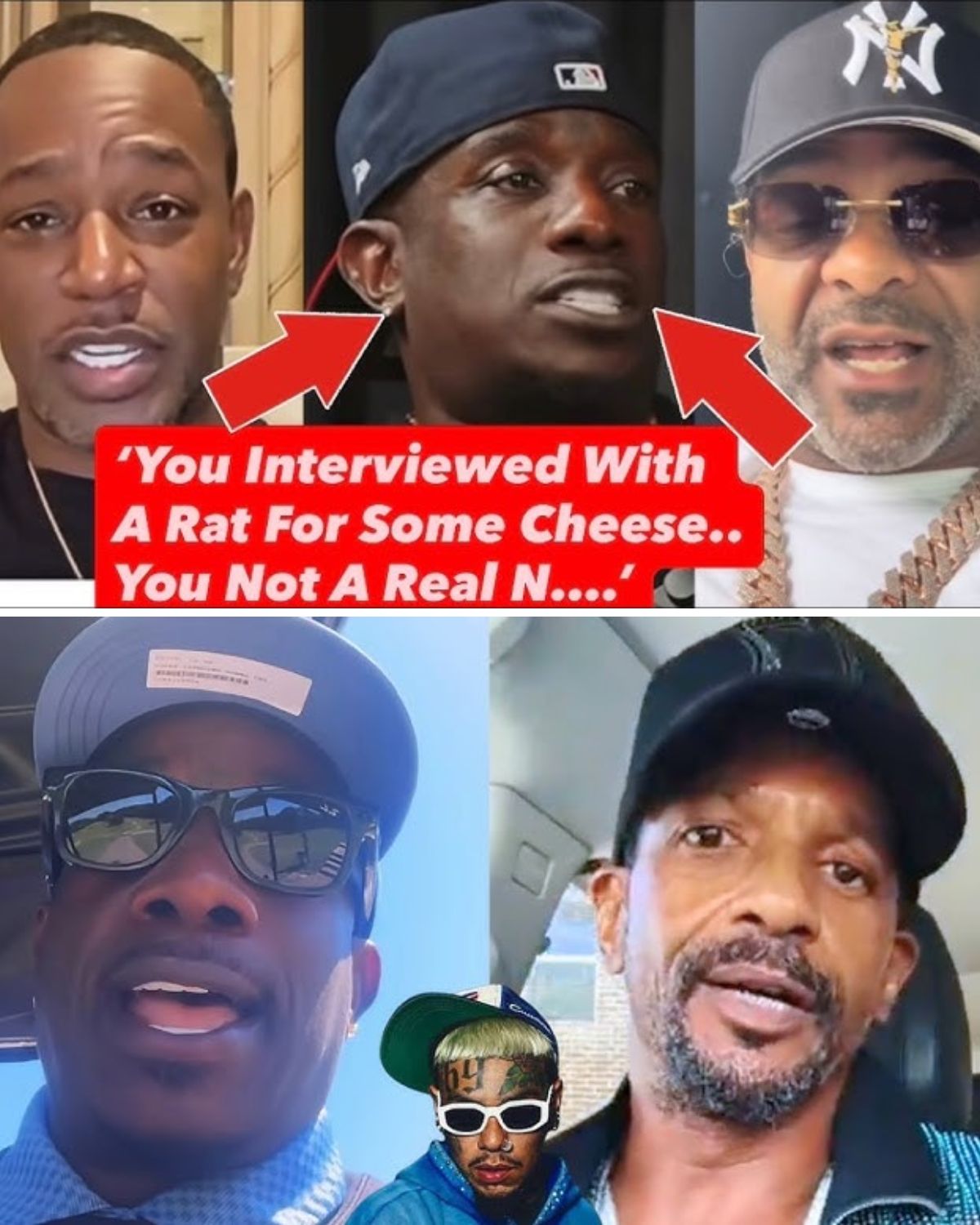 Cam’Ron & Jim Jones RESPOND To BIG BANK Interviewing 6IX9INE After He SNITCHED