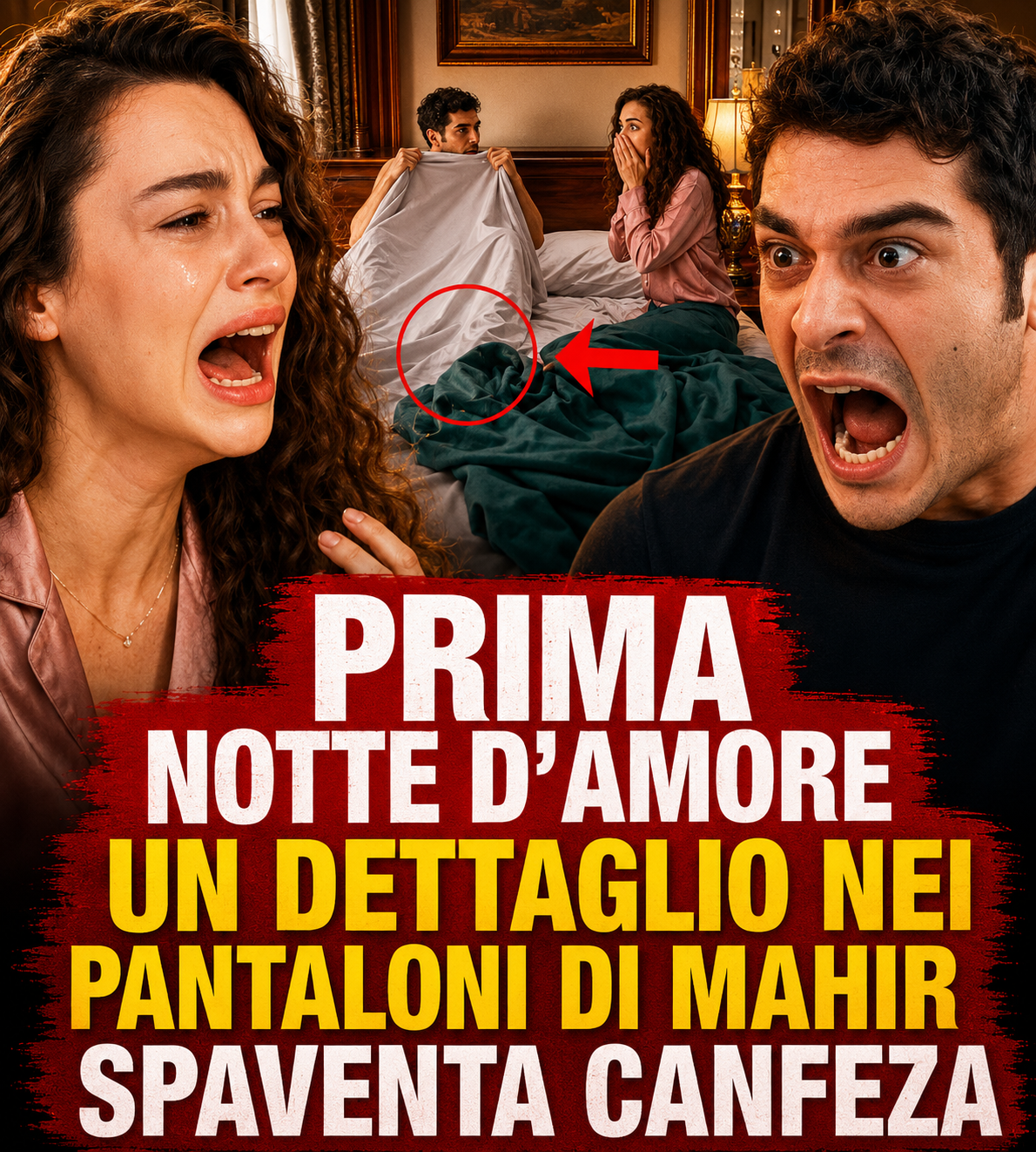 RACCONTO DI UNA NOTTE – Canfeza è spaventata da ciò che Mahir nasconde durante la loro prima notte.