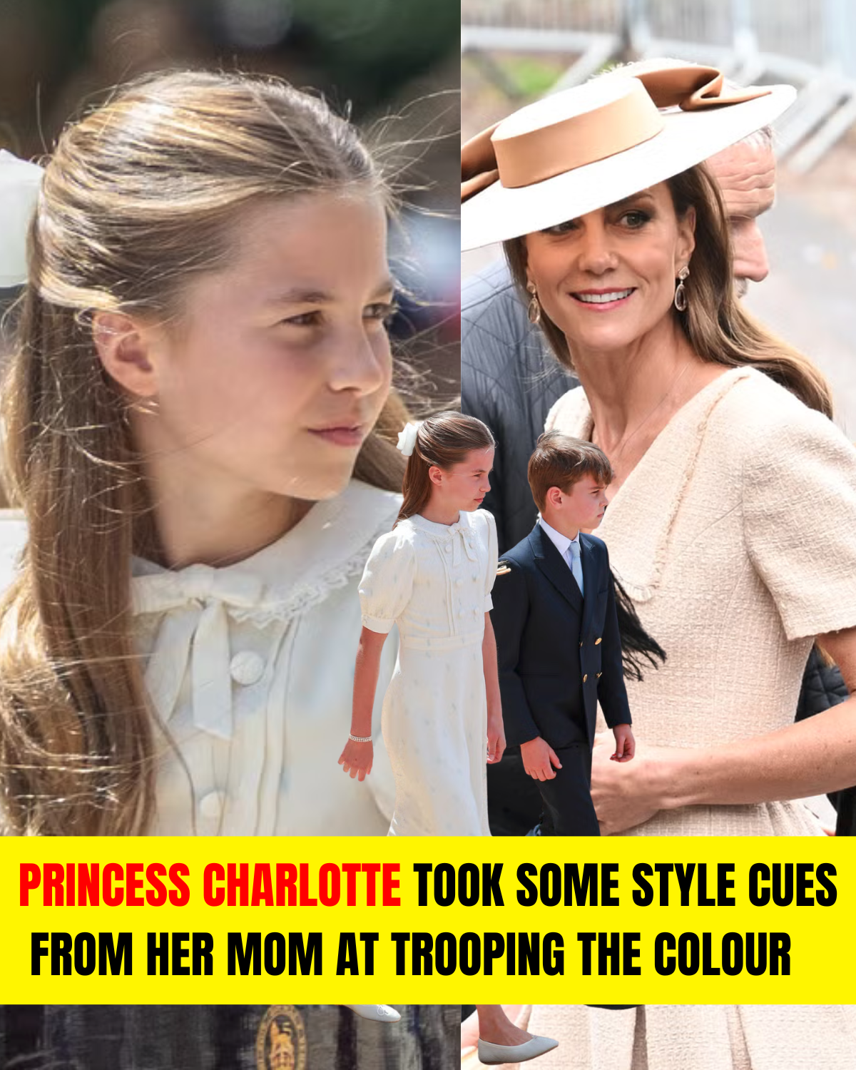 Princess Charlotte Took Some Style Cues From Her Mom at Trooping the Colour
