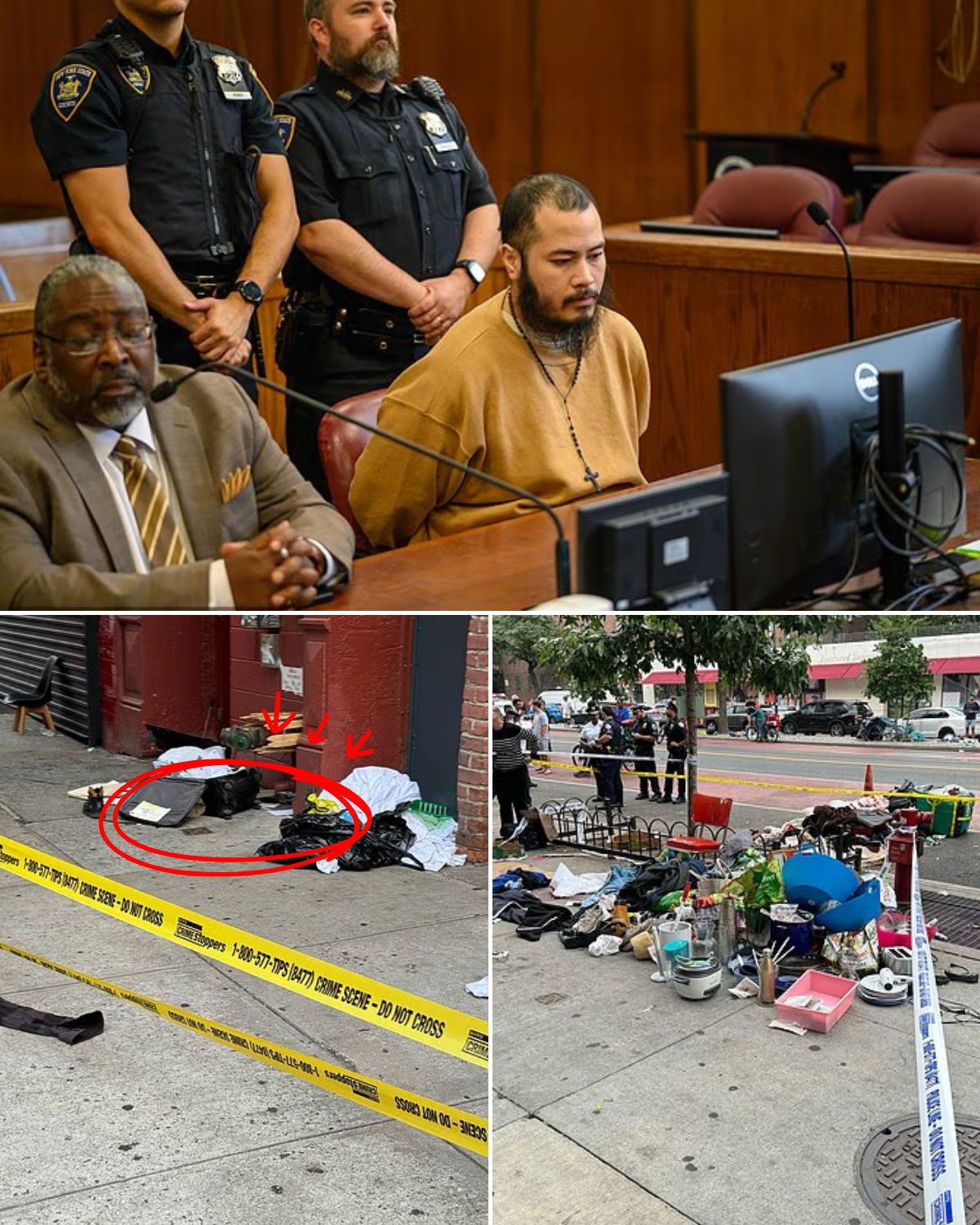 Rosary-Wearing Man Bows His Head at Sentencing After Deadly Manhattan Block Attack — a Courtroom Moment That Made the Case Even More Haunting