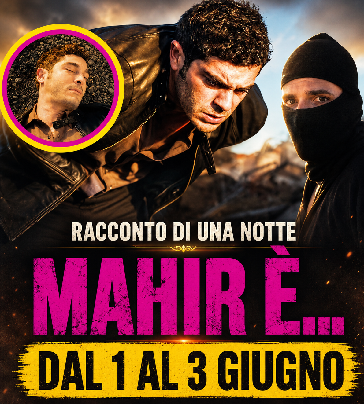 RACCONTO DI UNA NOTTE. Mahir colpito allo stomaco al tramonto: morirà davvero?